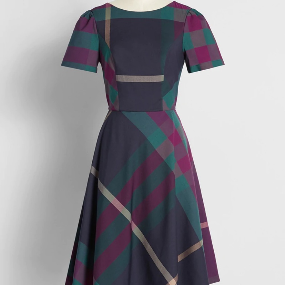 Definitively Darling Fit and Flare Dress by Modcloth